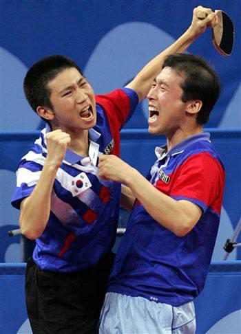 法国队横扫韩国队，王皓带队取胜